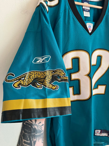 2008 Jacksonville Jaguars Maurice Jones-Drew Stitched Reebok Jersey (XL)
