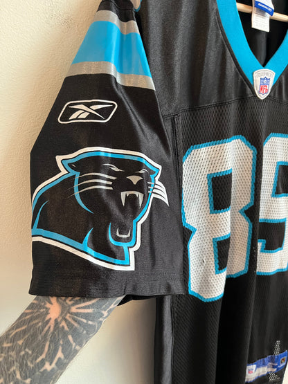 00s Carolina Panthers Steve Smith Home Reebok Jersey (S)
