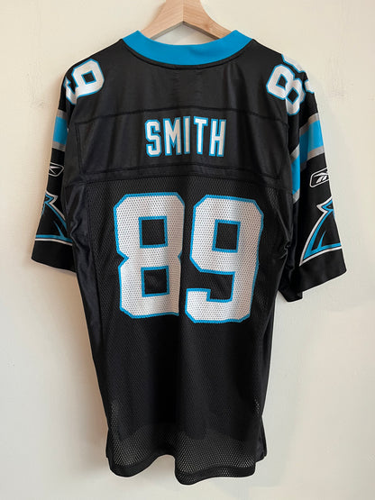 00s Carolina Panthers Steve Smith Home Reebok Jersey (S)