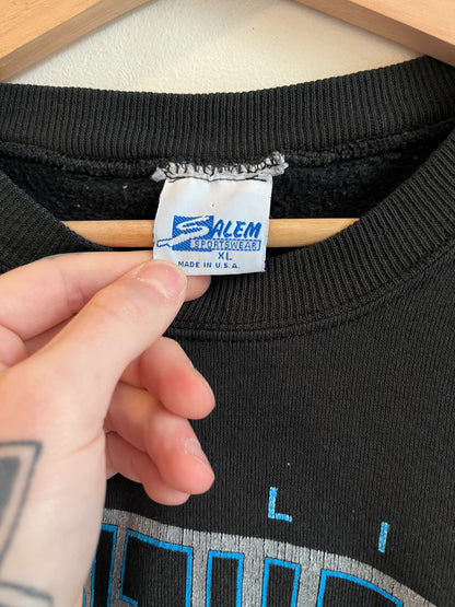 1993 Carolina Panthers Helmet Graphic Salem Crewneck (XL)