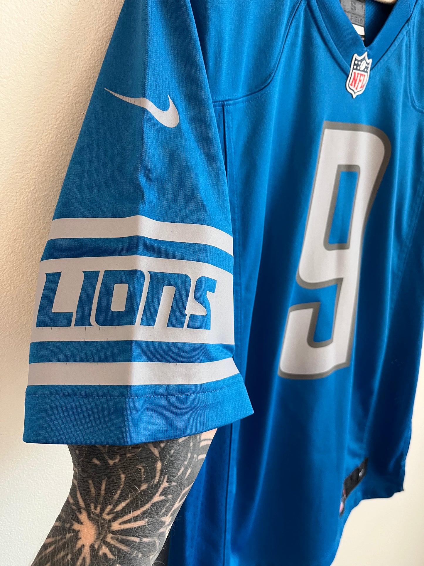 2017 Detroit Lions Matthew Stafford Nike Jersey (S)