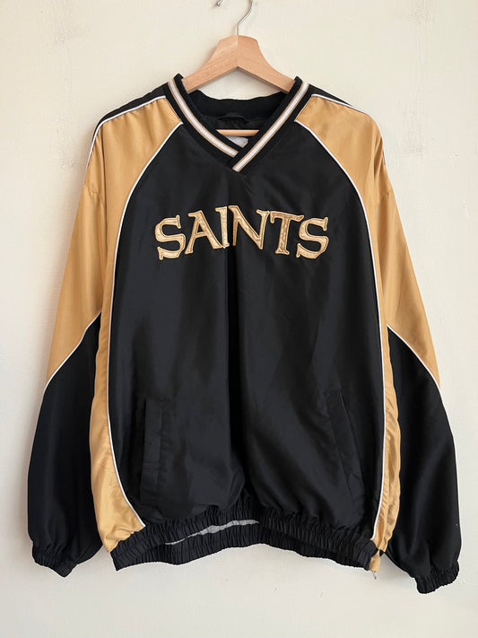 2000s New Orleans Saints Spell Out NFL Windbreaker (XL)