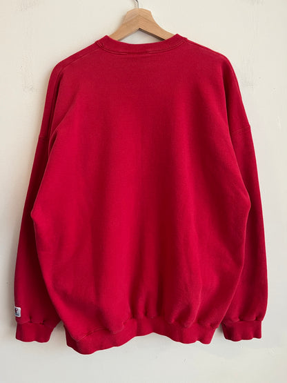 1990s NC State 3 Wolfs Logo Athletic Crewneck (XL)