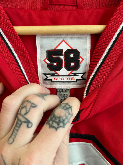 2000s Ohio State Buckeyes Embroidered Logo 58 Wind (XXL)