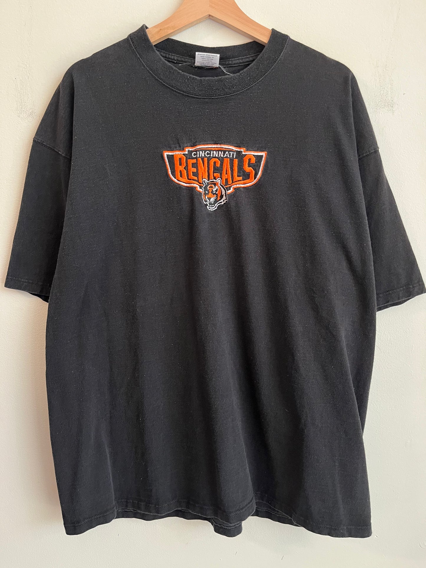 90s Cincinnati Bengals Embroidered Starter Tee (XL)
