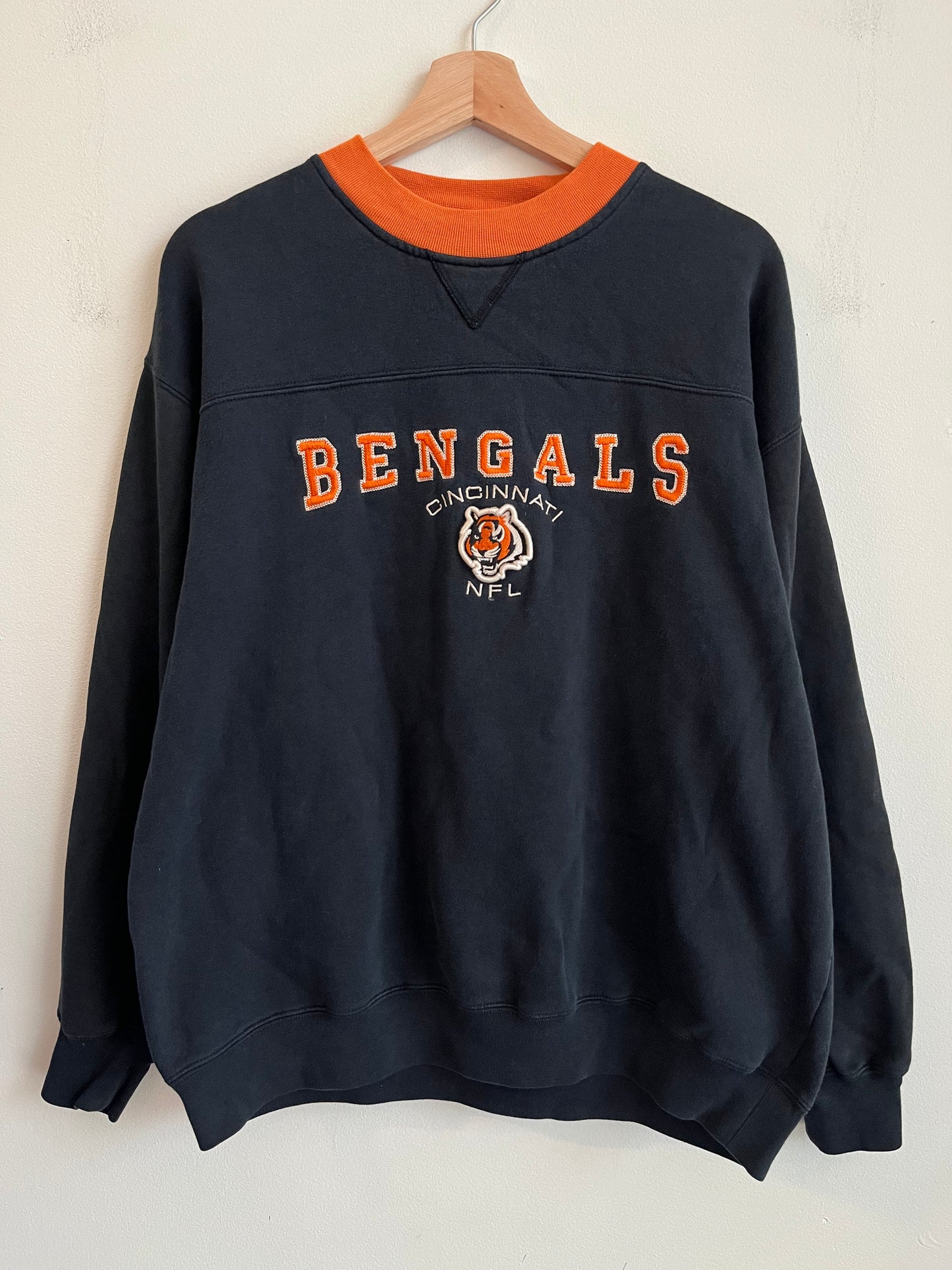 00s Cincinnati Bengals NFL Embroidered Crewneck (L)
