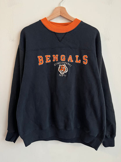 00s Cincinnati Bengals NFL Embroidered Crewneck (L)