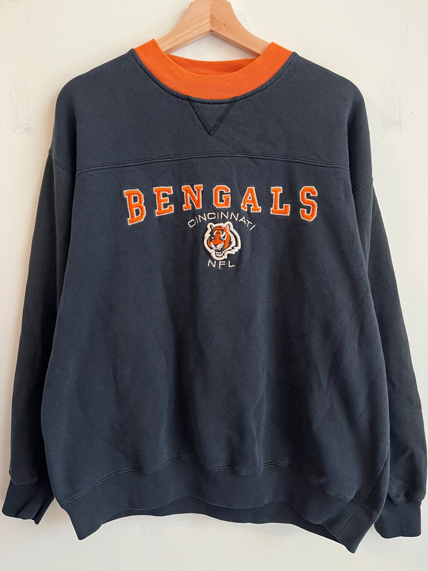 00s Cincinnati Bengals NFL Embroidered Crewneck (L)