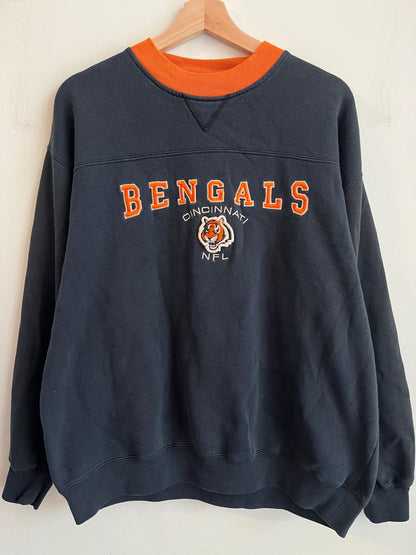 00s Cincinnati Bengals NFL Embroidered Crewneck (L)