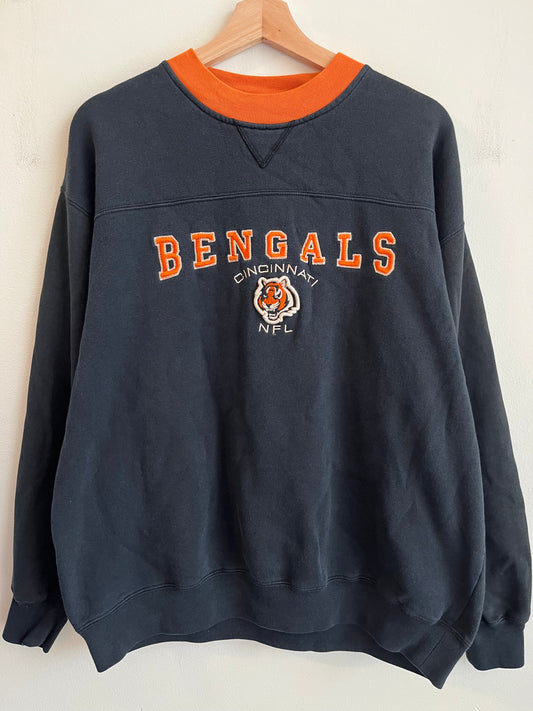 00s Cincinnati Bengals NFL Embroidered Crewneck (L)