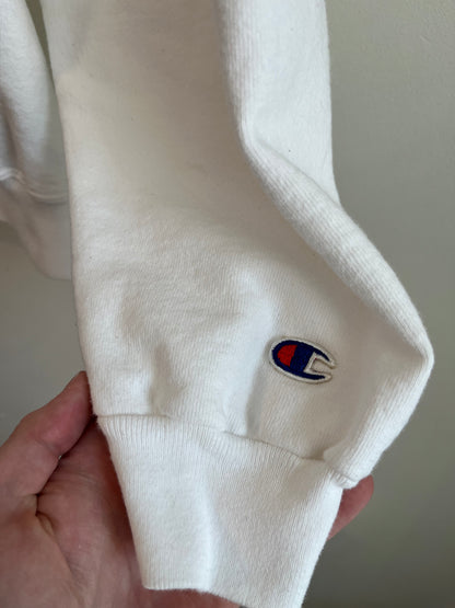 1993 Carolina Panthers White Champion Crewneck (XXL)