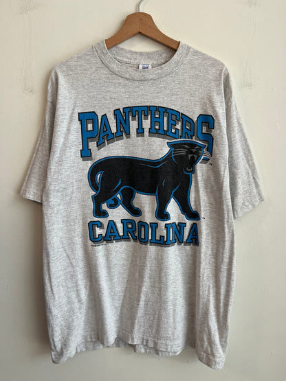 1993 Carolina Panthers Original Cat Grey Tee (XL)