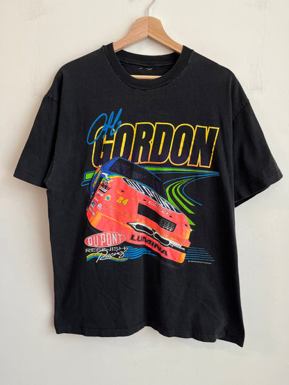 1993 Nascar Jeff Gordon Dupont Black Tee (L)