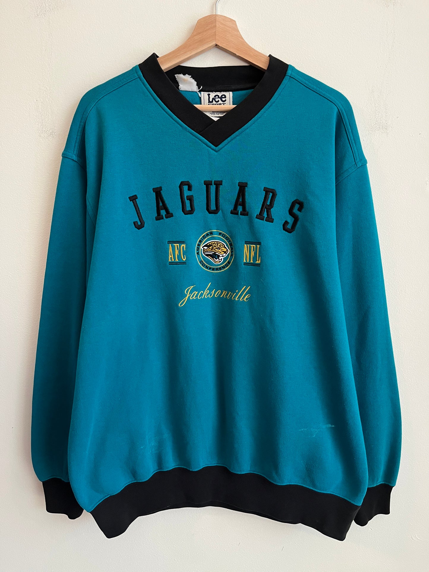 90s Jacksonville Jaguars Lee Sport Crewneck (L)
