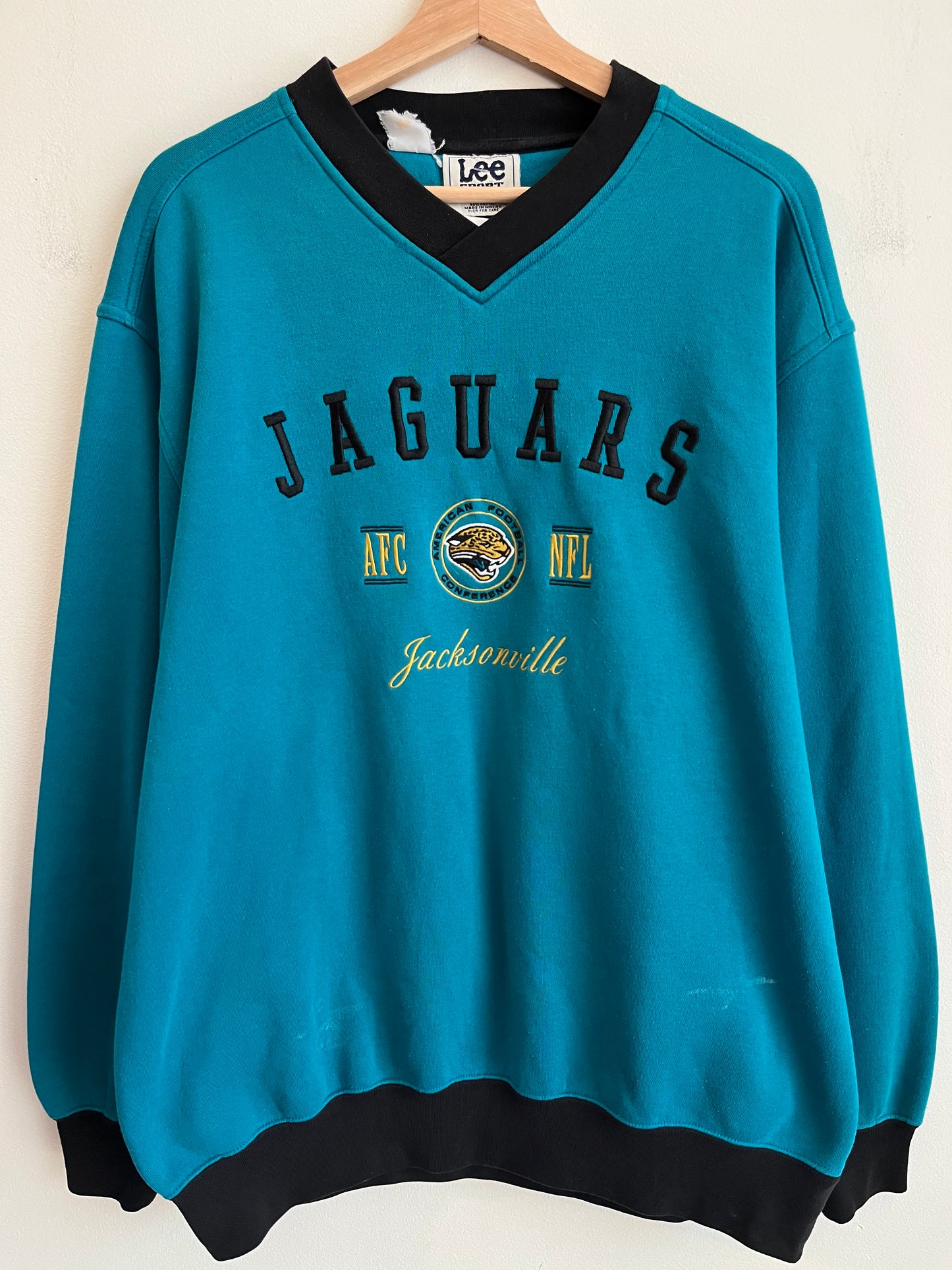 90s Jacksonville Jaguars Lee Sport Crewneck (L)