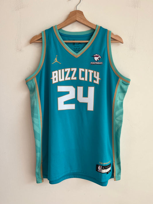 2023 Charlotte Hornets Brandon Miller Jordan Jersey (XL)