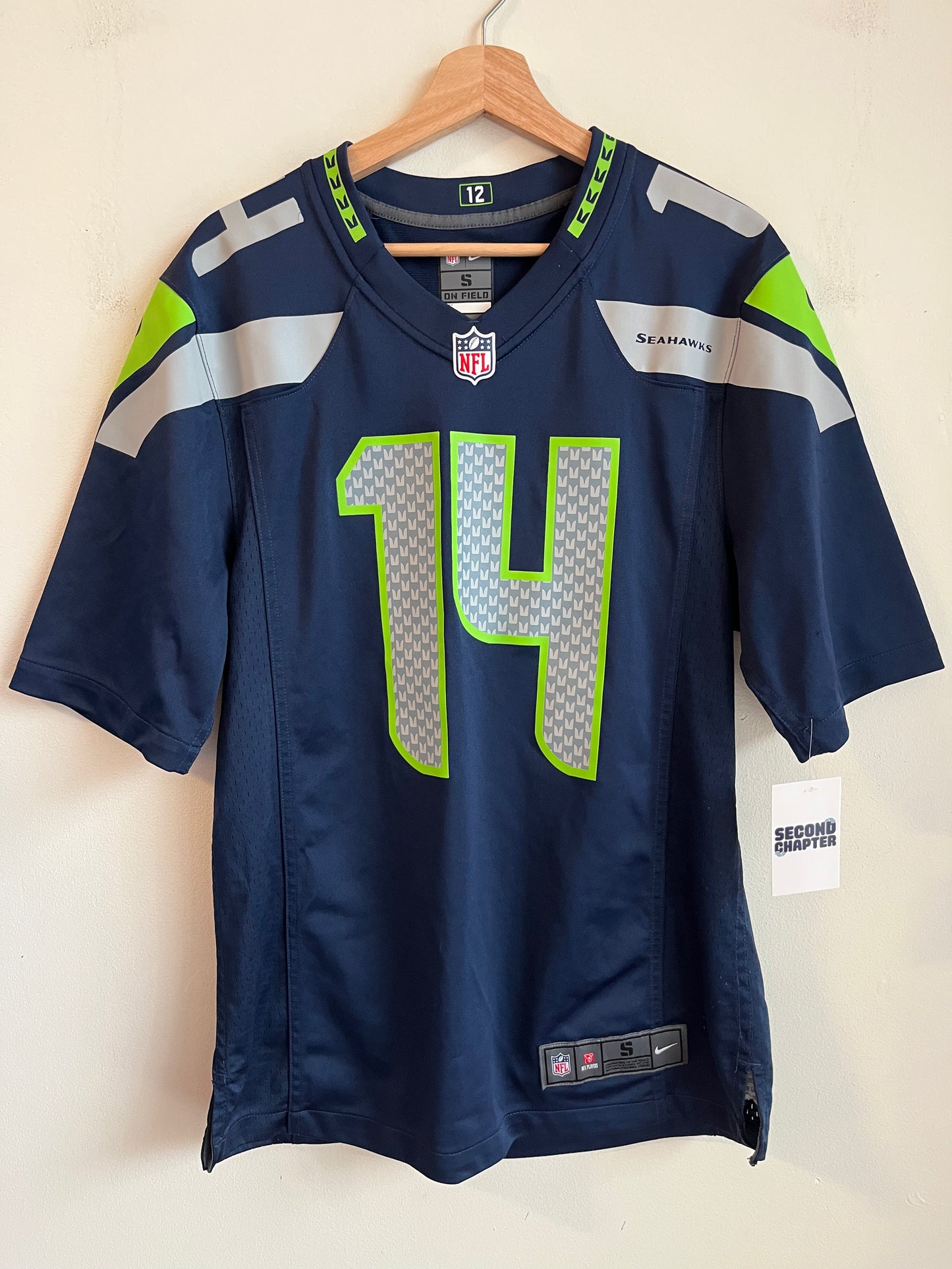 2021 Seattle Seahawks DK Metcalf Nike Home Jersey (S)