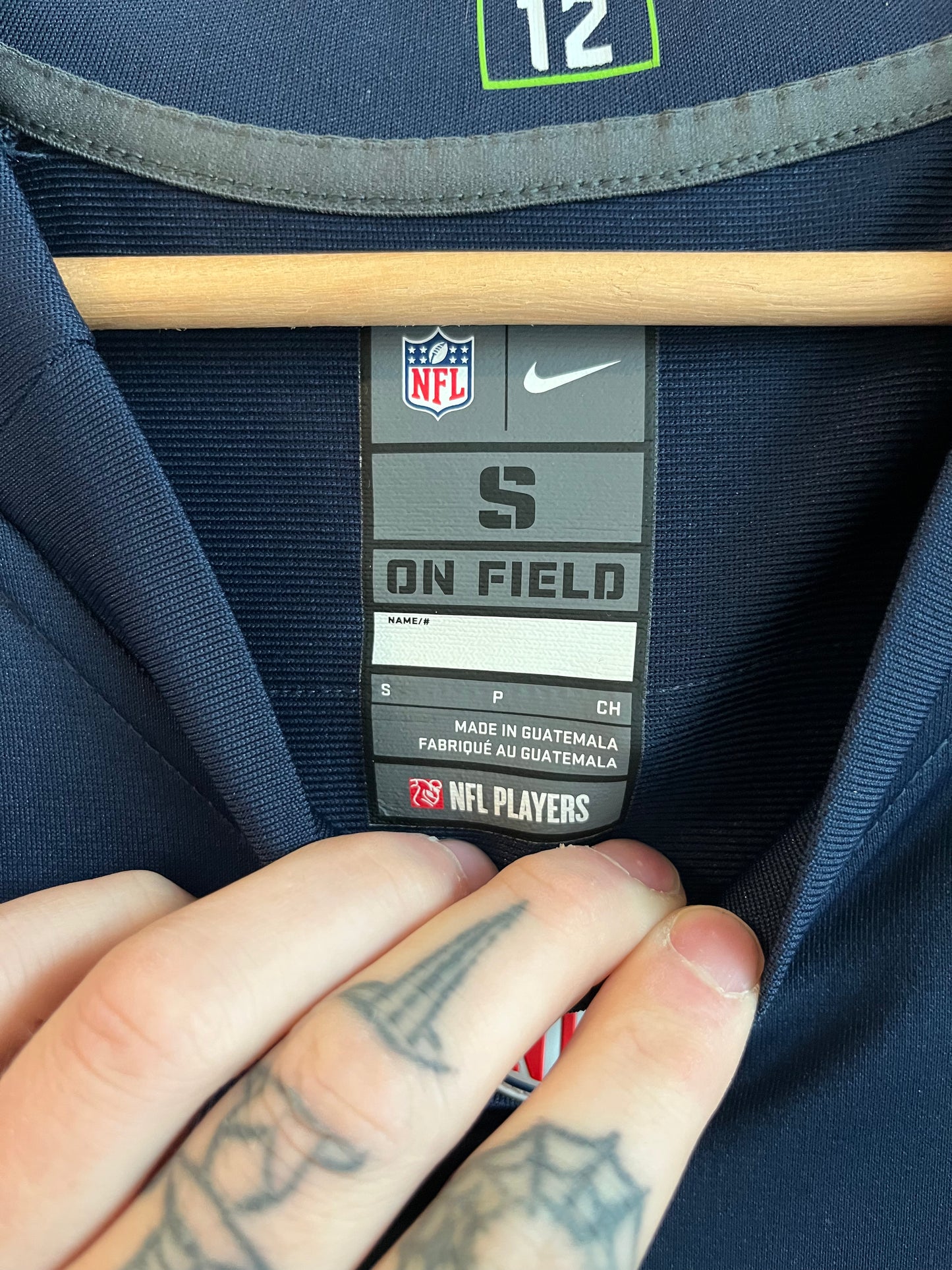 2021 Seattle Seahawks DK Metcalf Nike Home Jersey (S)