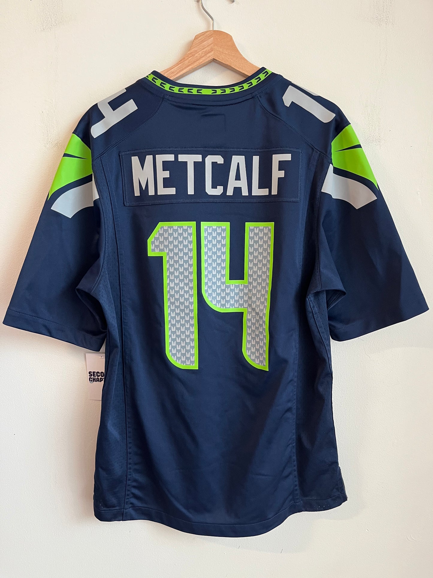 2021 Seattle Seahawks DK Metcalf Nike Home Jersey (S)