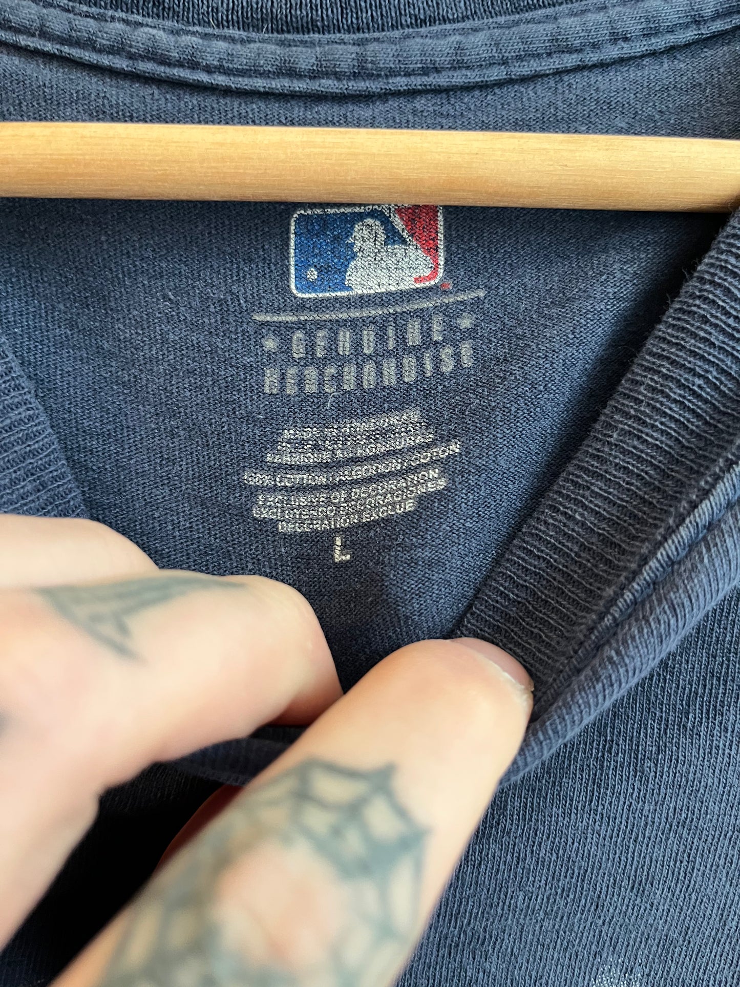 2009 New York Yankees Navy MLB Graphic Tee (L)
