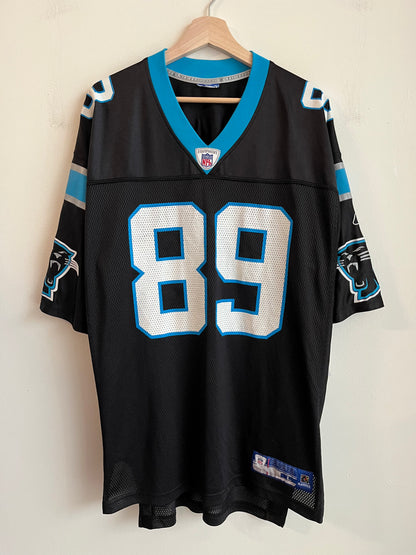 00s Carolina Panthers Steve Smith Reebok Home Jersey (L)