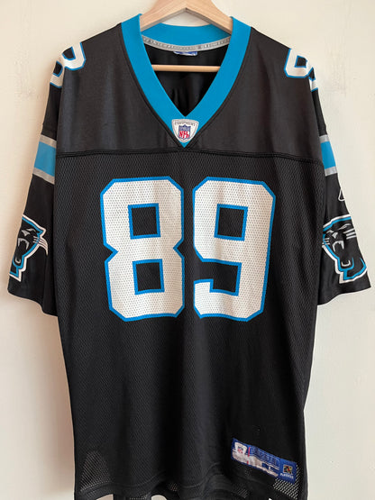 00s Carolina Panthers Steve Smith Reebok Home Jersey (L)