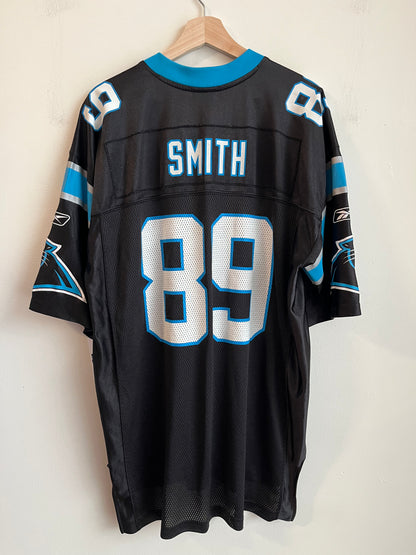 00s Carolina Panthers Steve Smith Reebok Home Jersey (L)