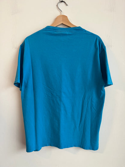 2006 Carolina Panthers Blue Cat Scratch Tee (L)