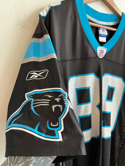 2000s Steve Smith Carolina Panthers Reebok Home Jersey (M)