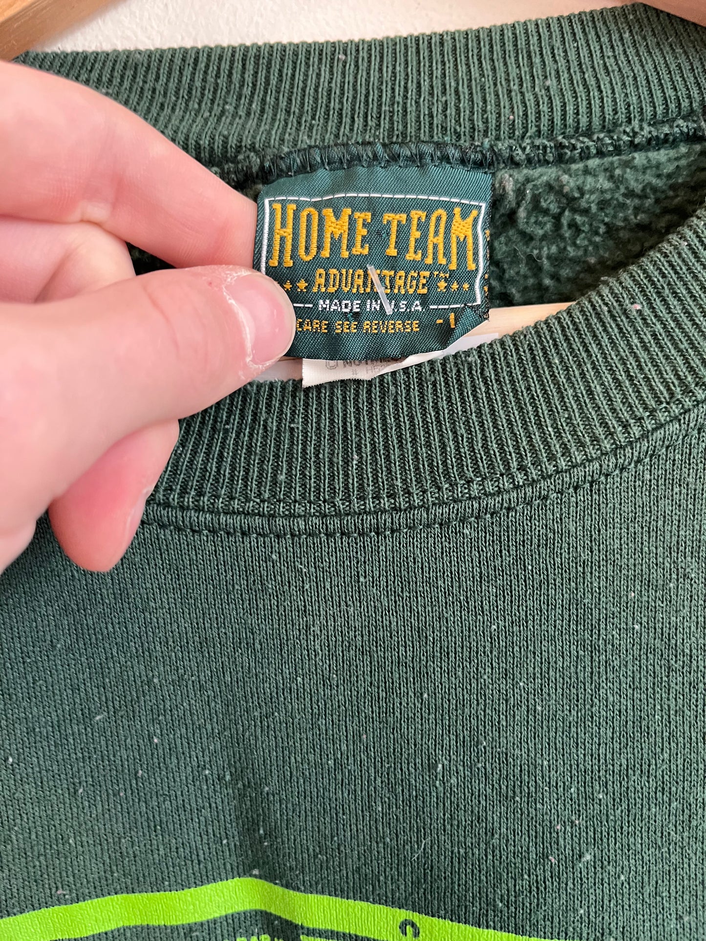 90s Miami Hurricanes Home Team Field Crewneck (L)