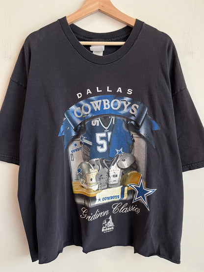 1998 Dallas Cowboys Gridiron Classics Riddell Cropped Tee (XL)