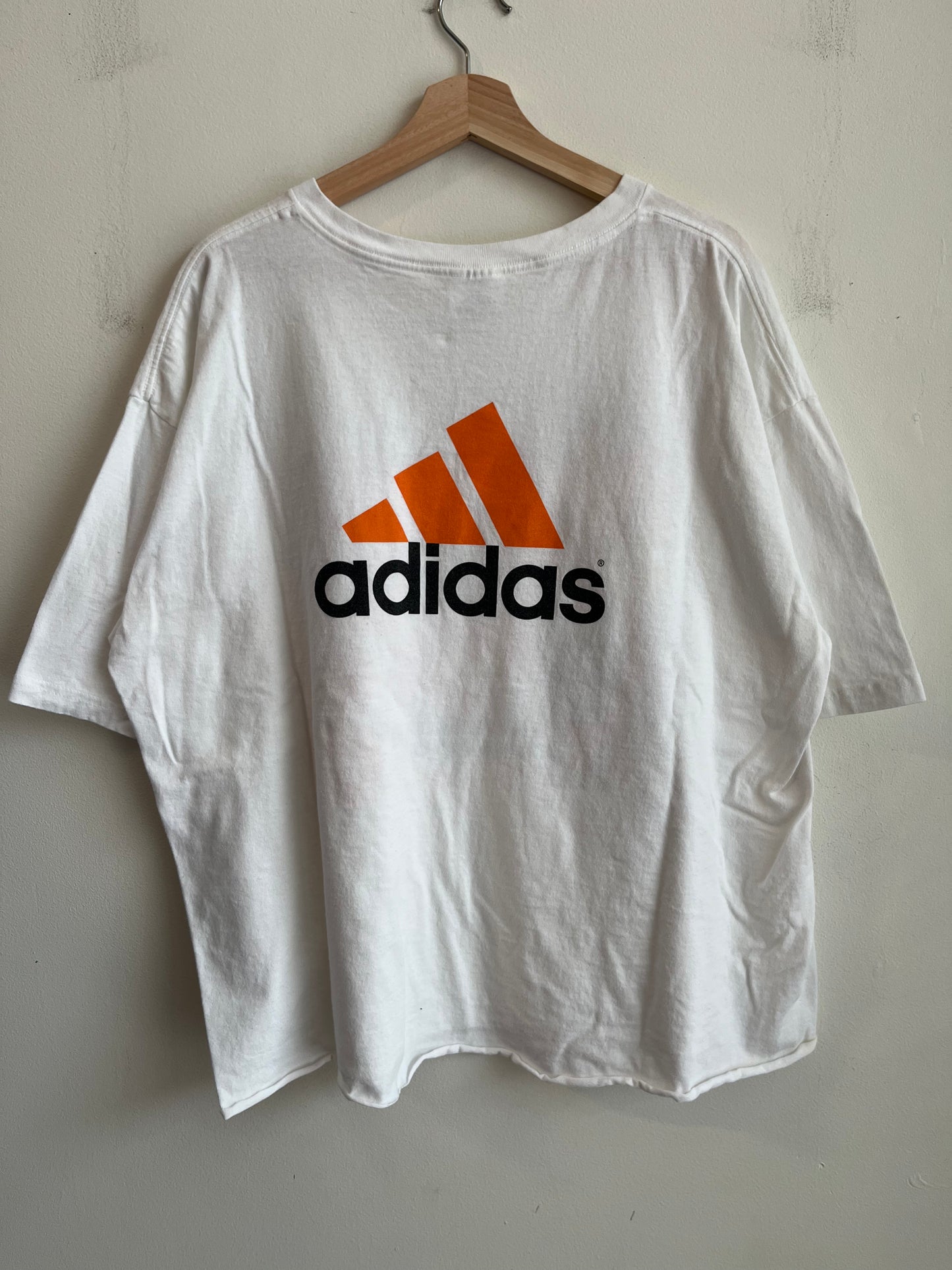1998 Tennessee National Champions Cropped Adidas Helmet Tee (XL)