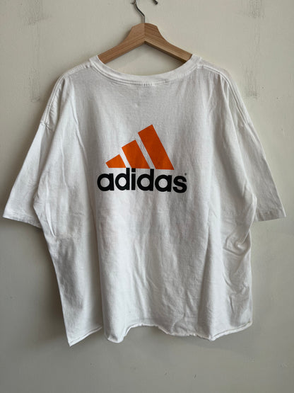 1998 Tennessee National Champions Cropped Adidas Helmet Tee (XL)