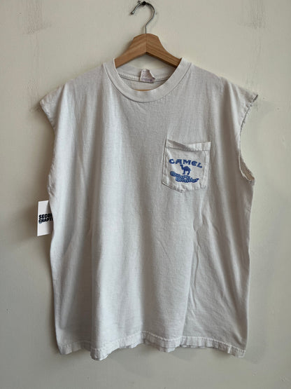 1996 Camel Cigarettes Groove Blender Cut Off Shirt (XL)