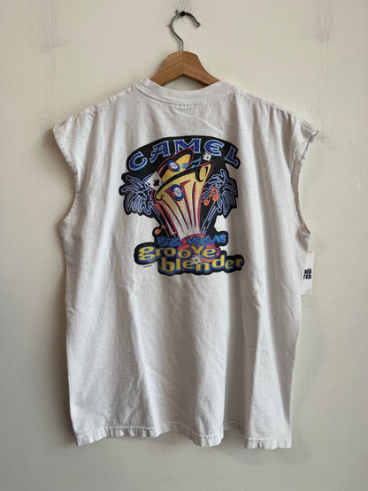 1996 Camel Cigarettes Groove Blender Cut Off Shirt (XL)
