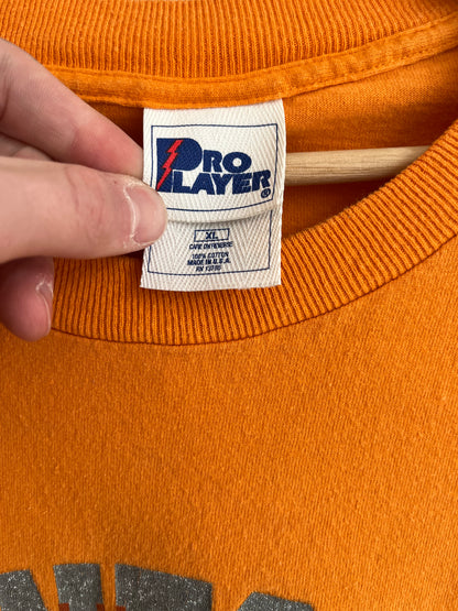 University Of Tennessee Vols Pro Player Orange Spell Out Tee (XL)