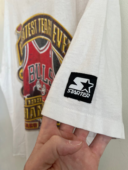 1996 Chicago Bulls NBA Champions Greatest Team Starter Tee (L)