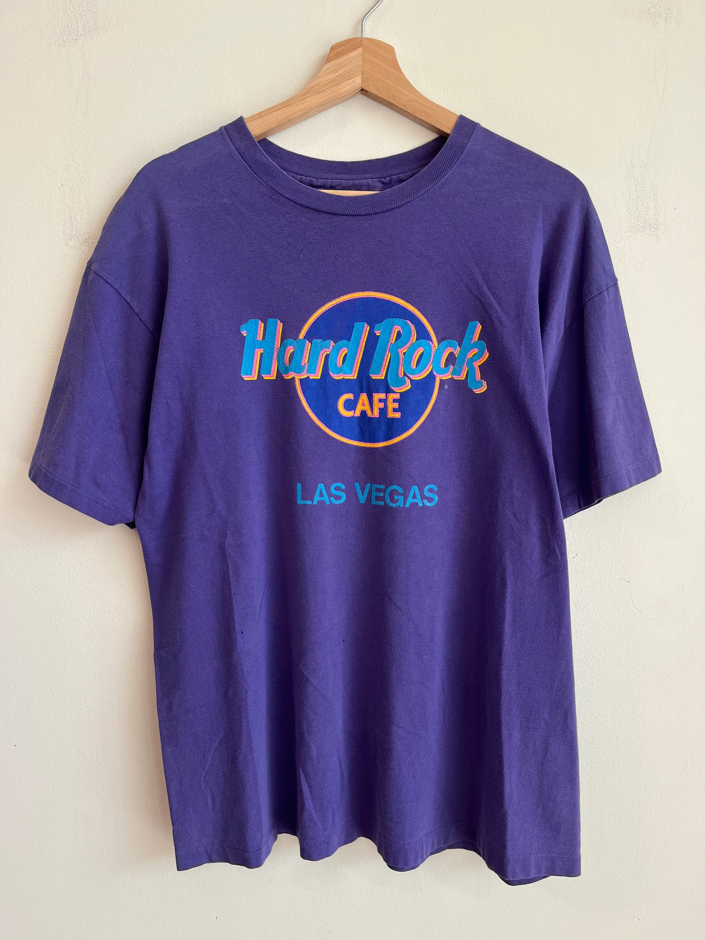 Hard Rock Cafe Las Vegas Purple Tee (L)