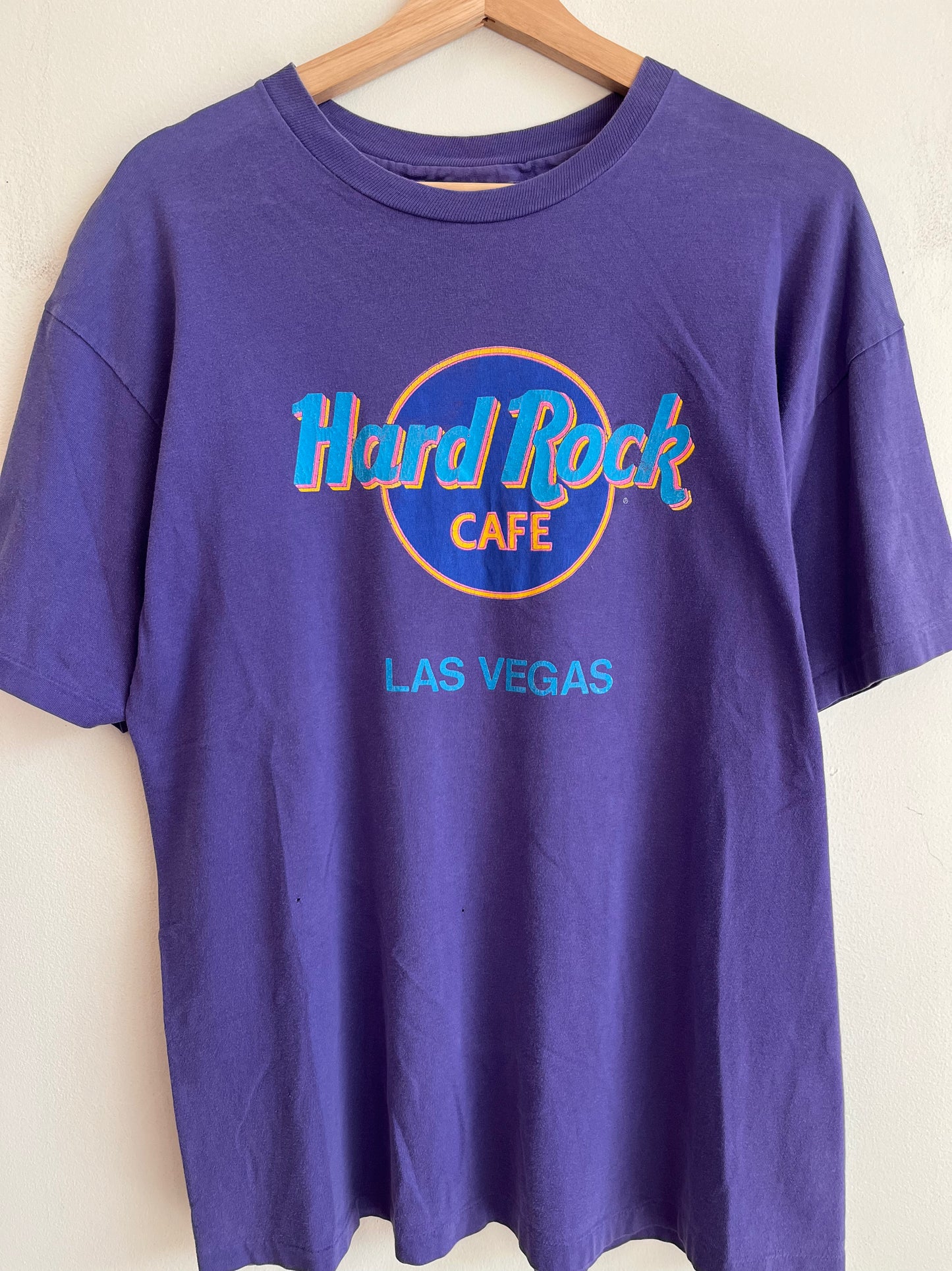 Hard Rock Cafe Las Vegas Purple Tee (L)