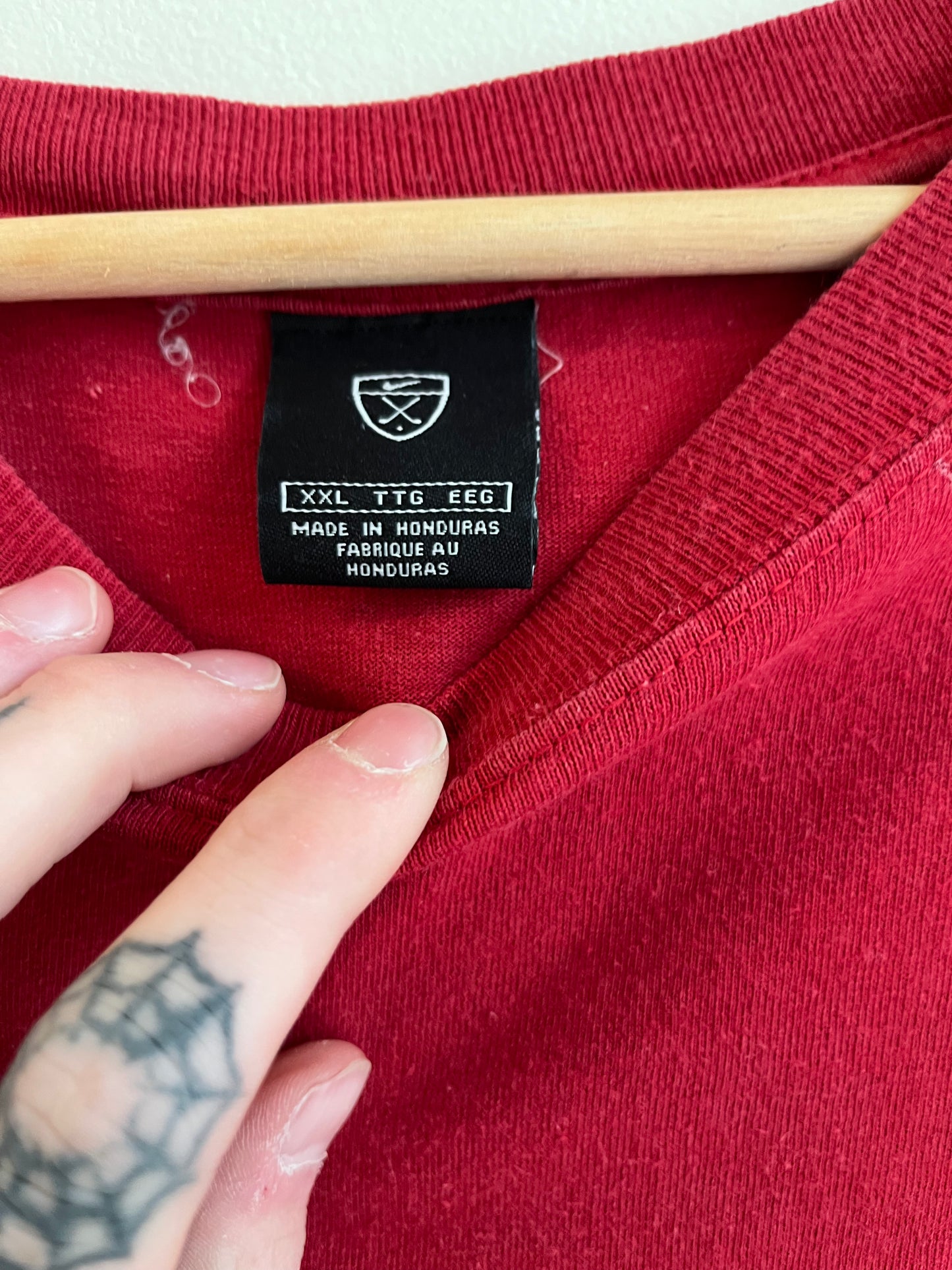 2000s Nike Golf Red Tee (XXL)