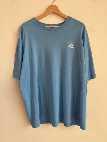 Adidas Striped Blue Tee (XL)