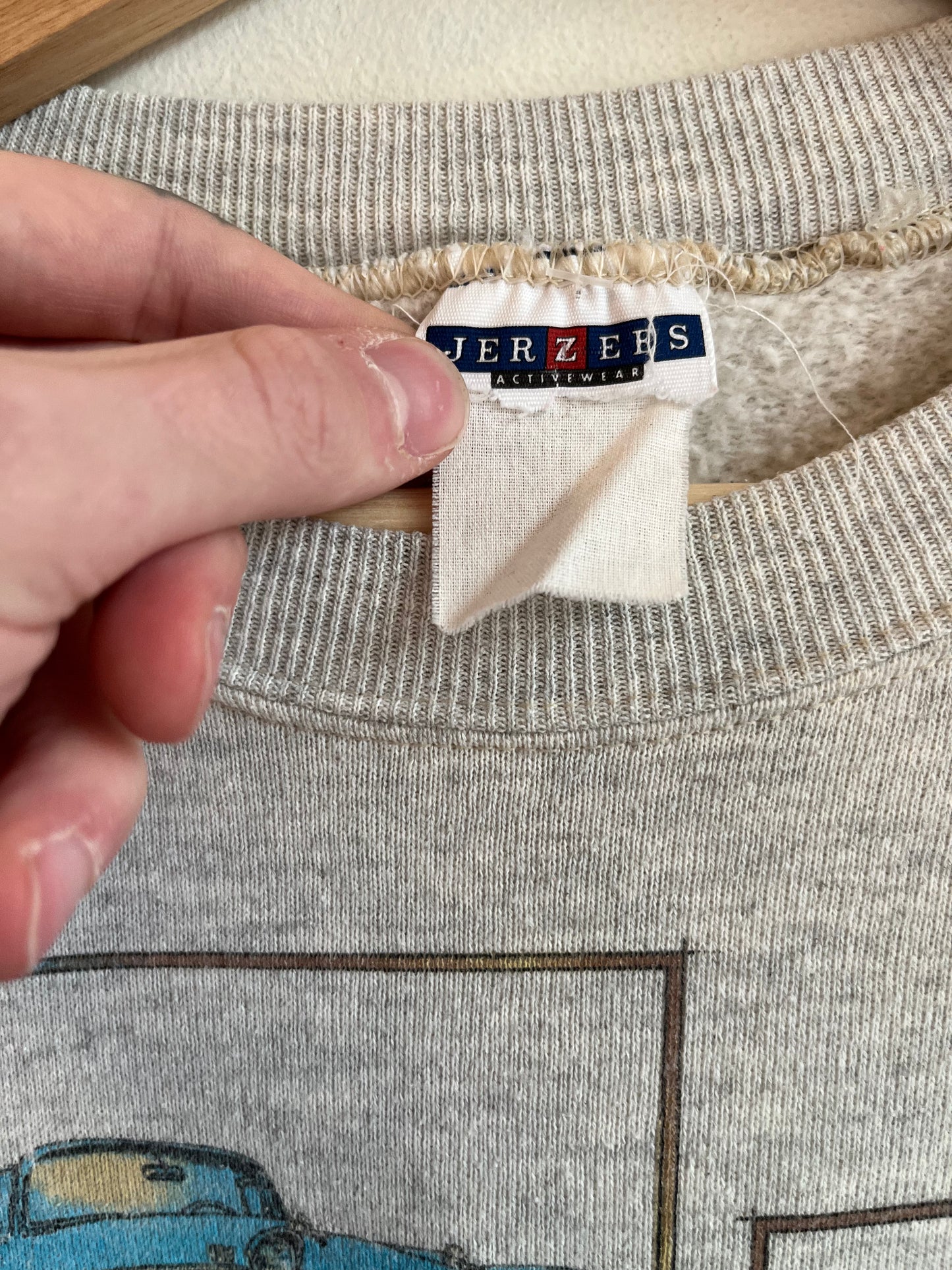 2000s American Classics Cars Grey Crewneck (L)