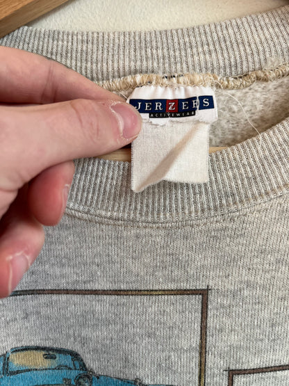 2000s American Classics Cars Grey Crewneck (L)