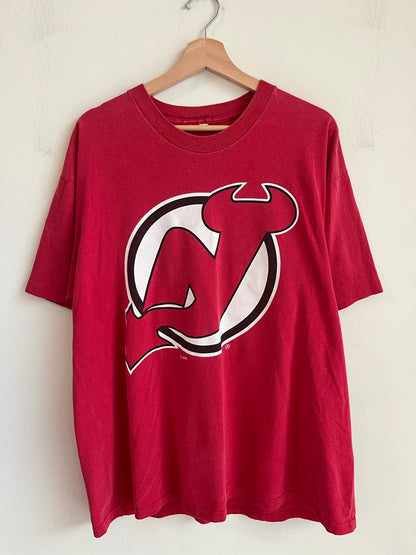 New Jersey Devils Martin Brodeur #30 Hockey Tee (L)