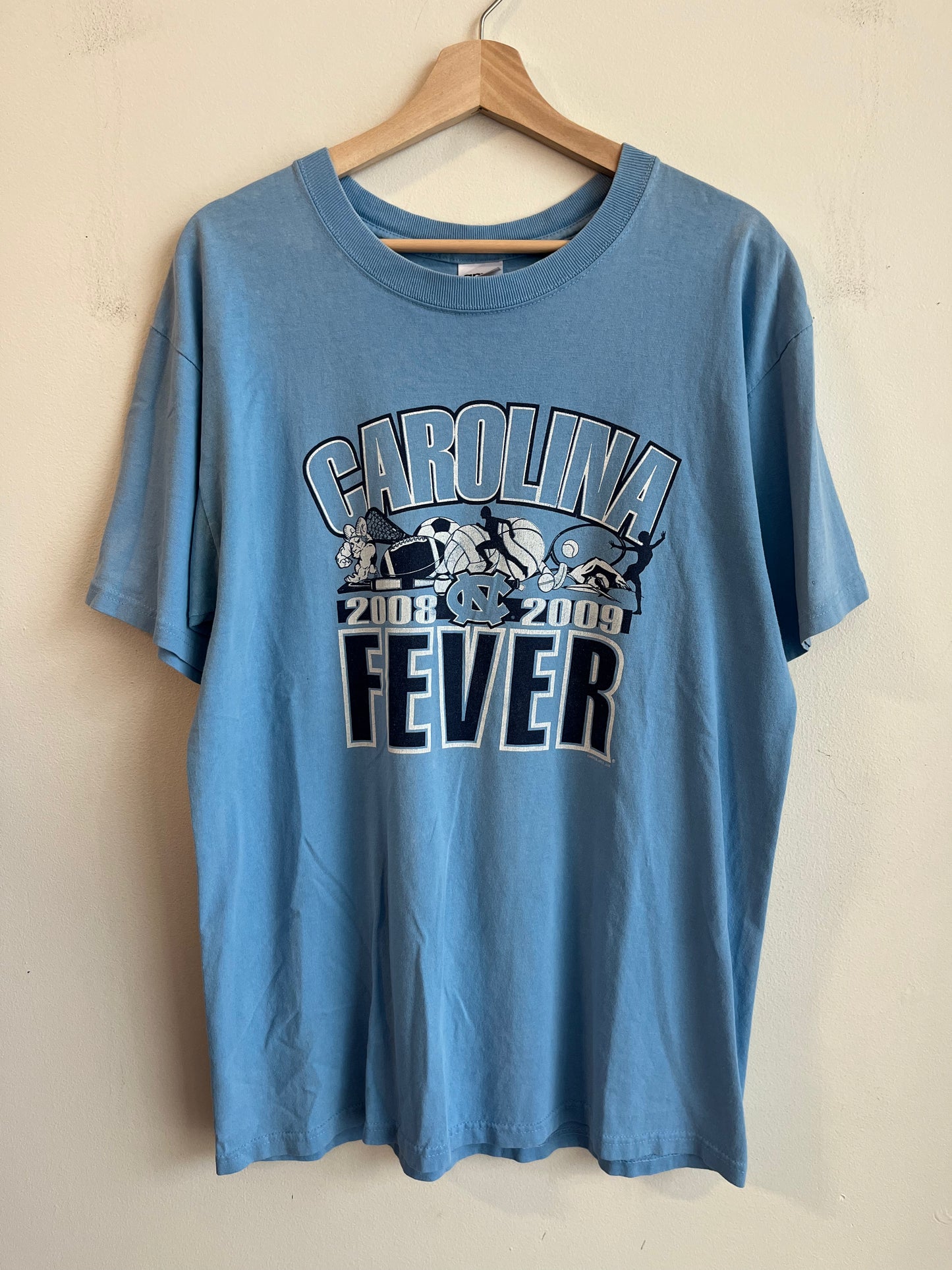 2008/2009 University of North Carolina Fever Tee (L)