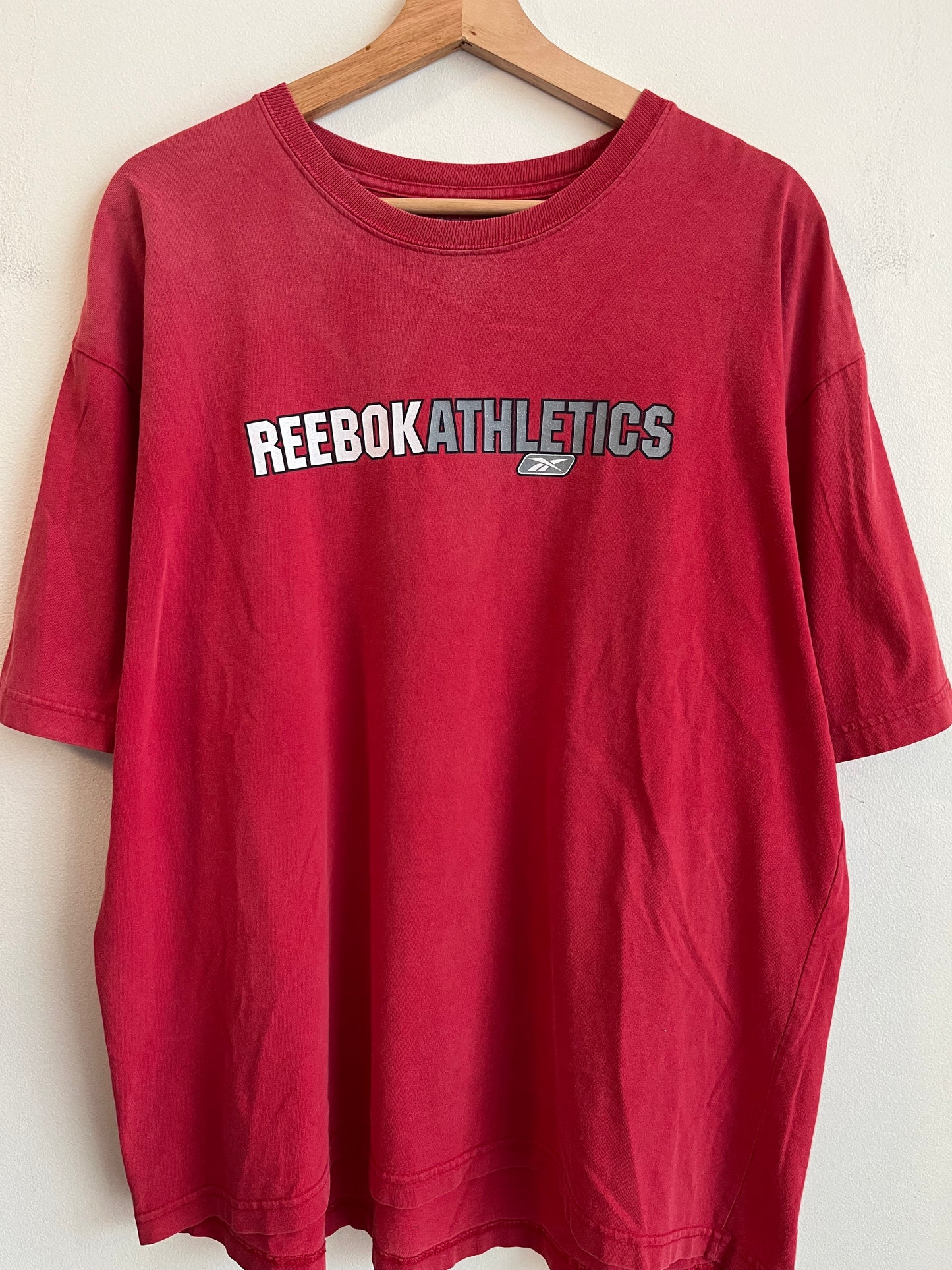 Reebok Athletics Red Faded Tee (XL)