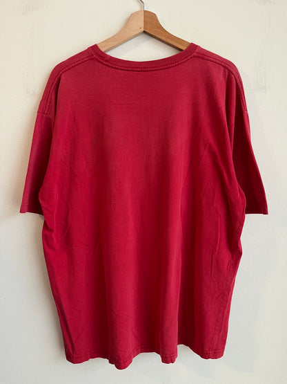 Reebok Athletics Red Faded Tee (XL)