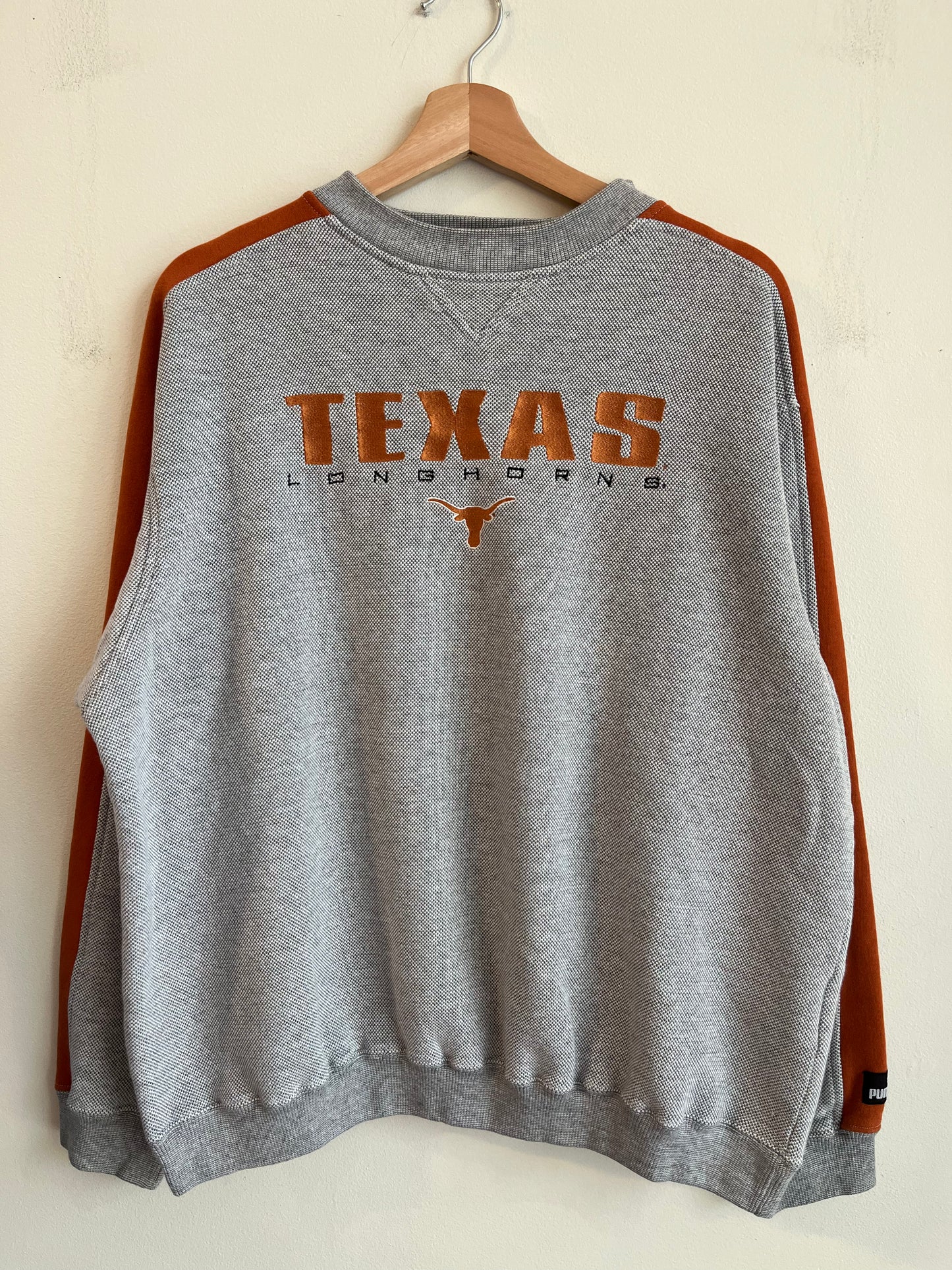 00s Texas Longhorns Puma Two Tone Crewneck (L)
