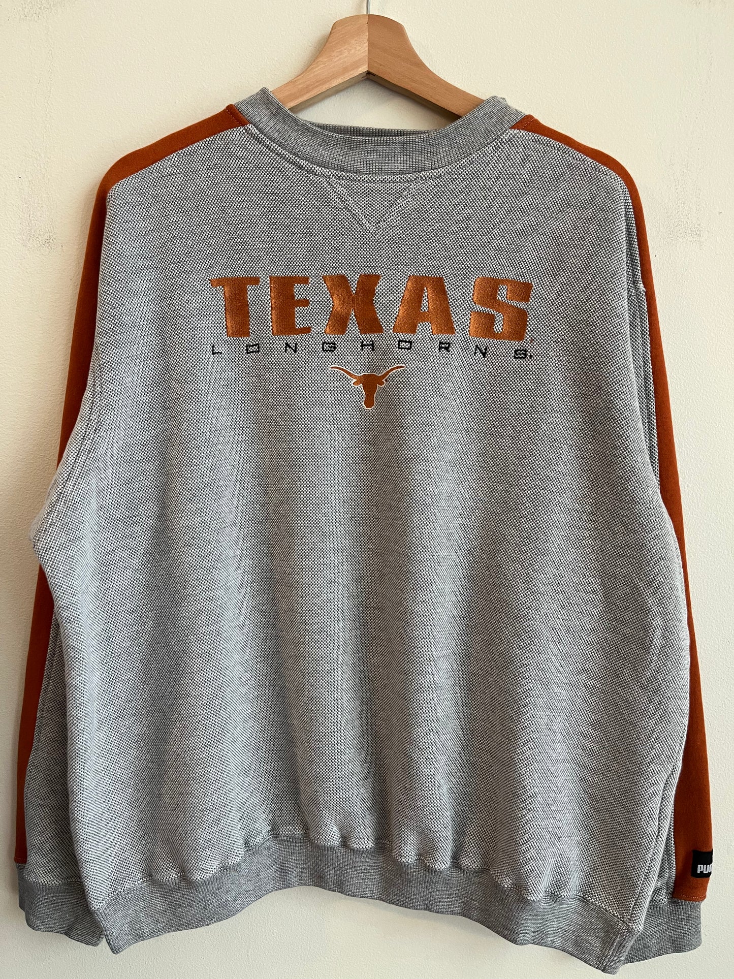 00s Texas Longhorns Puma Two Tone Crewneck (L)
