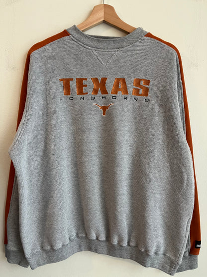 00s Texas Longhorns Puma Two Tone Crewneck (L)